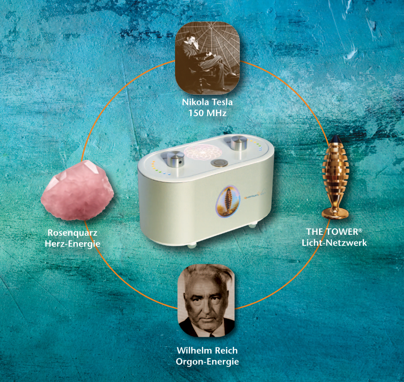 quantumVibe® Water Energizer Celltuner 150 MHz Technology